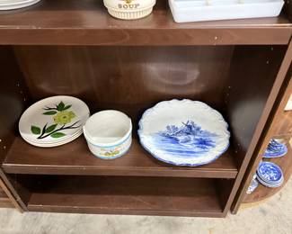 Dixie Dogwood Plates - Ceramic Planter - Weimar Porcelain Platter
