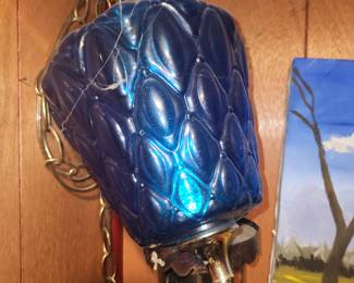 Vintage swag light