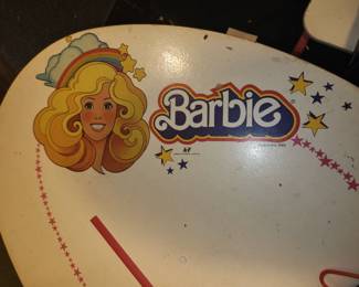 Retro Barbie table and chairs