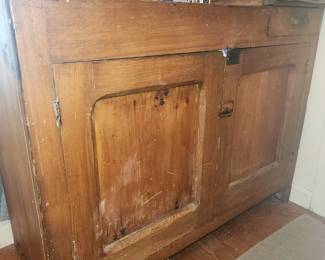 Antique dry sink