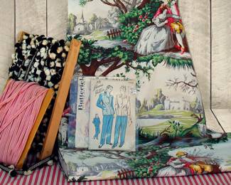 Uran Burp Vintage Fabrics. P O Box 223, Vallejo, CA