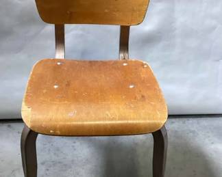 Vintage traditional schoolhouse chair