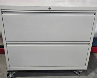 Metal Filing Cabinet On Wheels