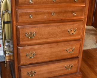 Maple Veneered Bassett Dresser