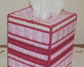 Crocheted Tissue Box Holder