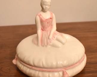 Italian Figural Trinket Box