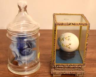 Egg In Chinese Style Case With Covered Jar (2)