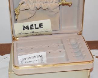 NOS Mele Jewel Box In Original Box