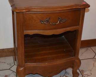 Bassett French Provincial Style End Table