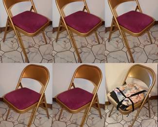 MC Heavy Duty Folding Chairs (6)