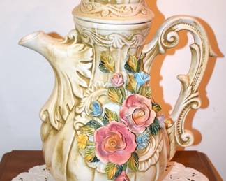 Large Capodimonte Ewer