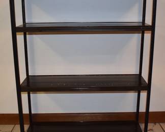 Vintage Metal Book Shelf