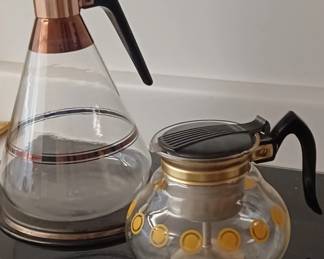 check out the vintage coffee carafes