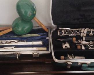 Clarinet and flute +