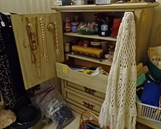 Master bedroom dresser (one of two) Lots of goodies