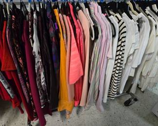 Racks of tops