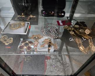 Chanel Givenchy Versace jewelry