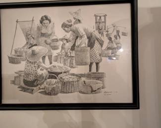 Hand Drawn Sketch from Philippines.