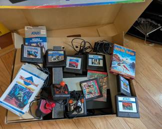 Lots of Games and Variety of controllers