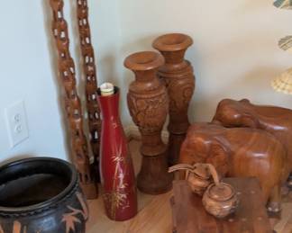 Carved Wood Items