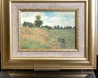 aThe Poppy Field near Argenteuila