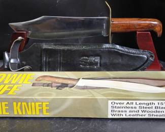 Old Bud K Bowie Knife