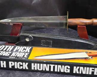 Old Bud K Toothpick Hunting Knife