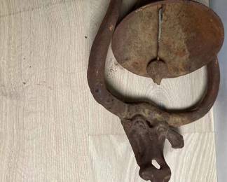 Cast Iron Ranch Farm Longhorn Bull Steer Cow Dinner Bell