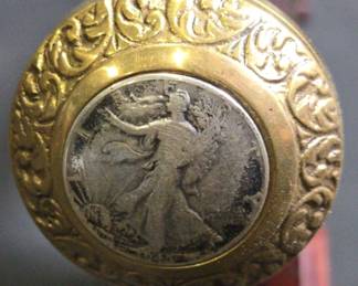 Liberty Coin Walking Cane