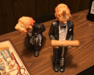 More vintage ceramic figurines.