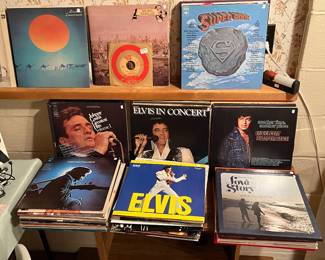More albums including Elvis Presley, Love story, Johnny Cash and more.