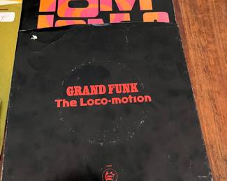 More 45 record dust jackets.