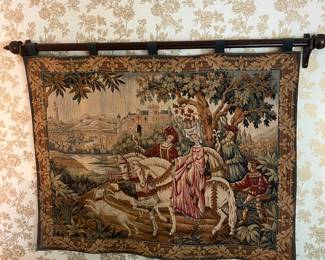 Vintage tapestry.