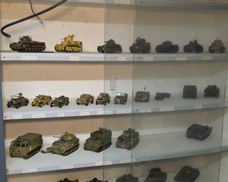 WWI and WWII Model Tanks and Trucks