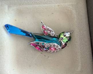 Swarovski Crystal Broach