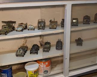 WWI and WWII Model Tanks and Trucks