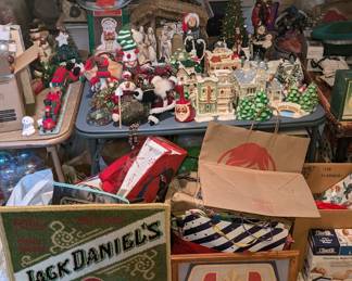 Christmas Decorations - Jack Daniels Knit Sign