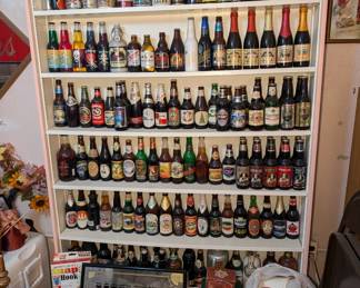 Beer bottle collection