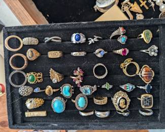 Turquoise Rings - Gold Rings - Silver Rings