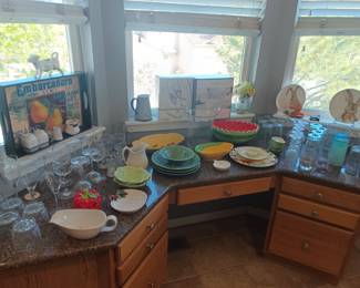 Serving and eating items