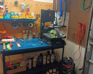 The mini wood shop continued