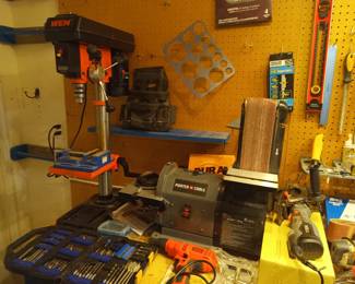 Wen, Porter Cable, Craftsman power tools.