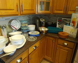 Pots and pans and cooking stuff