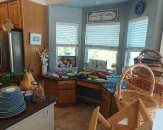 Baskets and kitchen items!