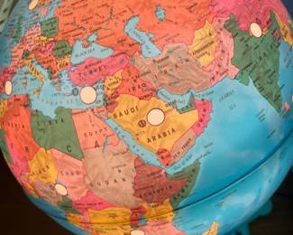 Awesome Lighted World Globe!