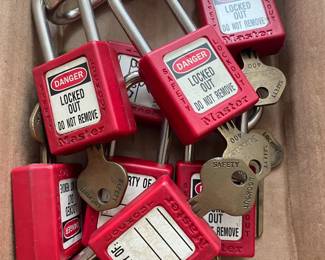 Box of Locks--Sold Individually