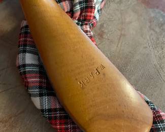 "W. Park" Super Old Wooden Golf Club, Putter?