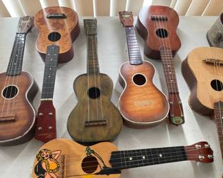 Cool Collection of Ukuleles
