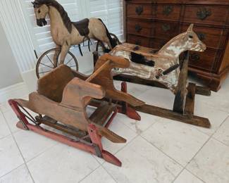 Antique riding toys