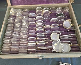 Vintage optometrist tools